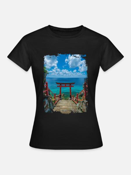 Japan - Frauen T-Shirt - Schwarz