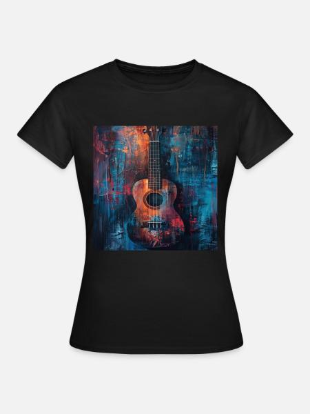 Ukulele - Women's T-Shirt - black
