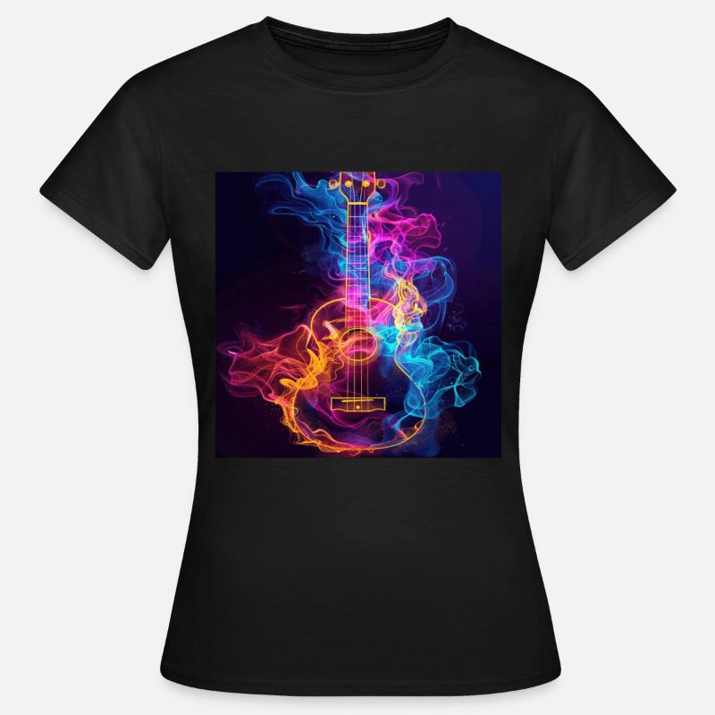 Ukulele - Women's T-Shirt - black