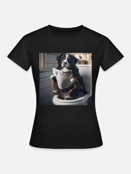 Berner Sennenhund - Frauen T-Shirt - Schwarz