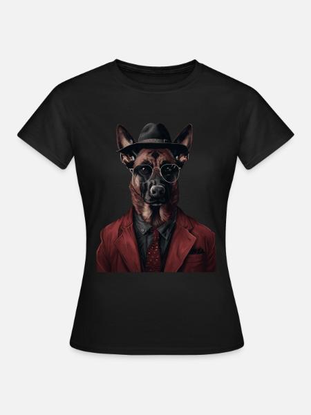 Belgischer Malinois - Frauen T-Shirt - Schwarz