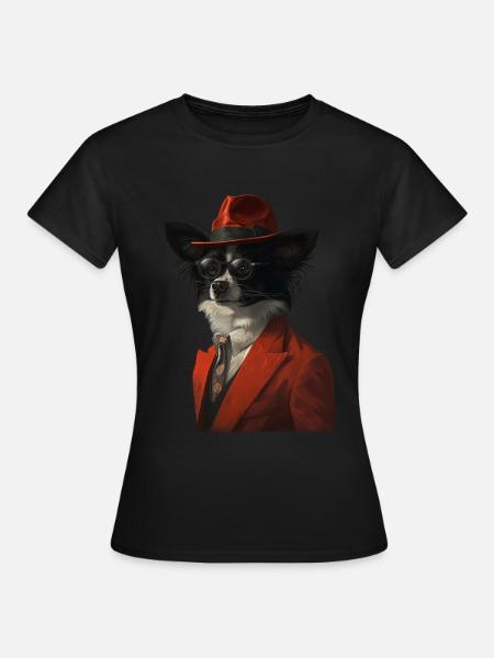 Schmetterling - Frauen T-Shirt - Schwarz