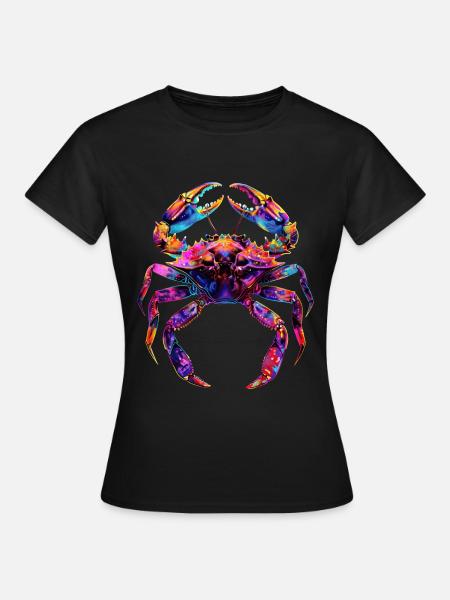 Krabbe - Frauen T-Shirt - Schwarz