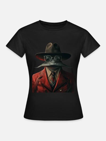 Stachelrochen - Frauen T-Shirt - Schwarz