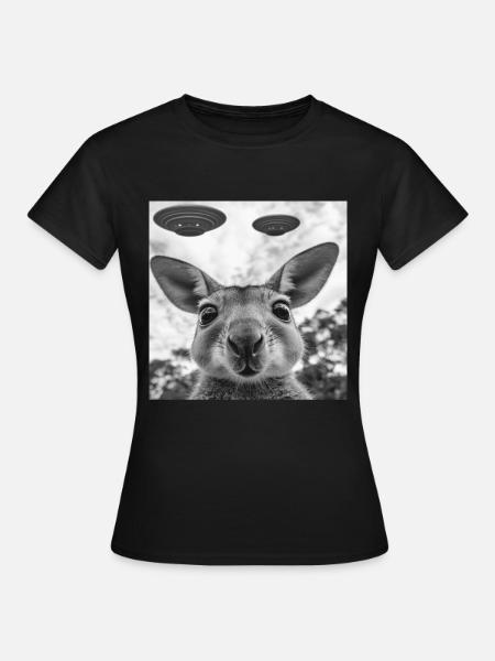 Wallaby - Frauen T-Shirt - Schwarz