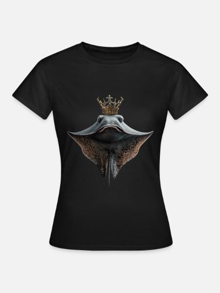 Stachelrochen - Frauen T-Shirt - Schwarz