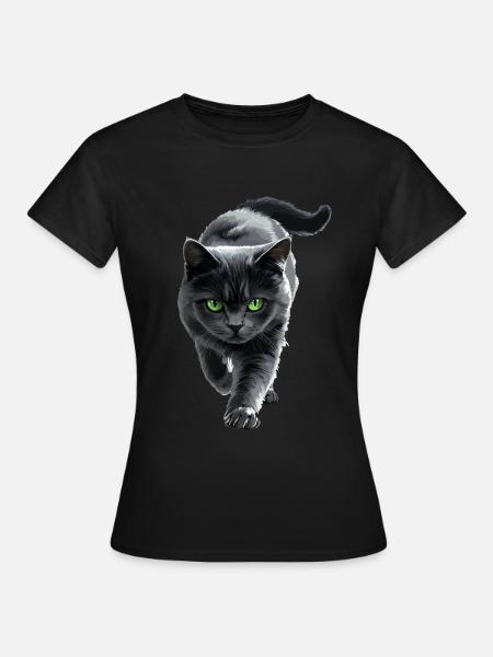 Britisch Kurzhaar - Frauen T-Shirt - Schwarz