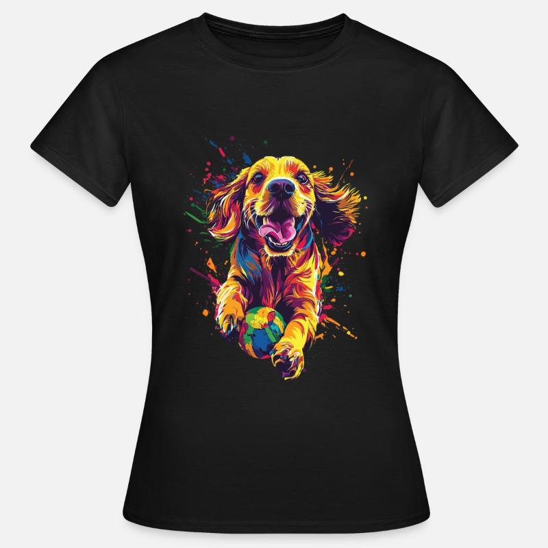 Cocker Spaniel - Frauen T-Shirt - Schwarz