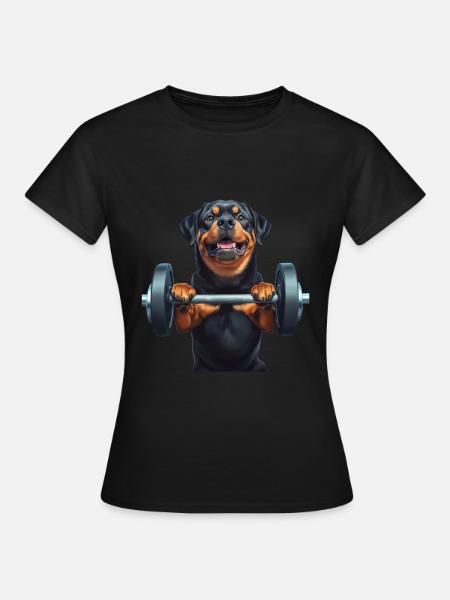 Rottweiler - Frauen T-Shirt - Schwarz