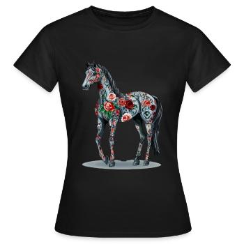 Arabisch - Frauen T-Shirt - Schwarz - Vorne - AI Model Female 172 dark (172cm)