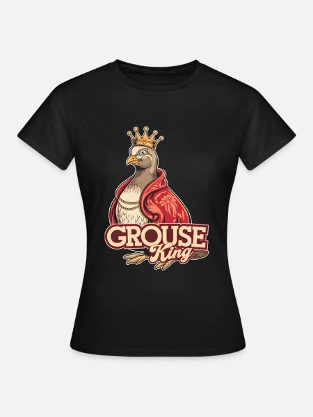 Auerhahn - Frauen T-Shirt - Schwarz