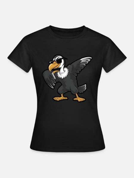 Geier - Frauen T-Shirt - Schwarz