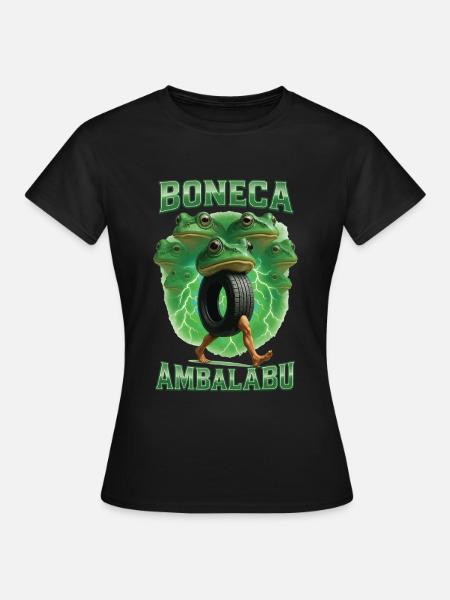 Frosch - Frauen T-Shirt - Schwarz