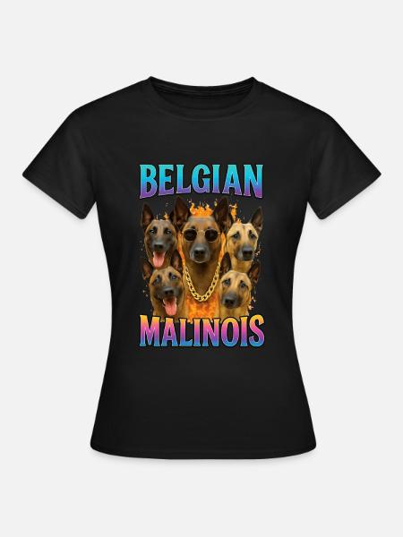 Belgischer Malinois - Frauen T-Shirt - Schwarz