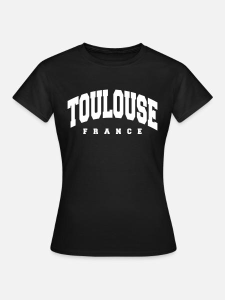 Toulouse - Frauen T-Shirt - Schwarz