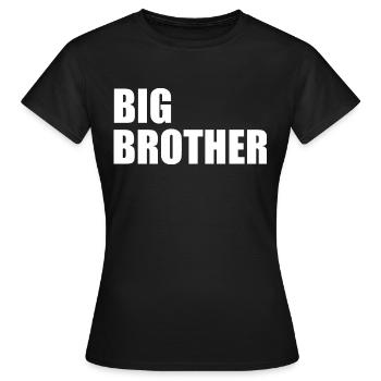 Big brother - Women's T-Shirt - black - Front - AI Model Female 172 dark (172cm)