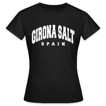 Sel de Gérone - T-shirt Femme - noir - Devant - AI Model Female 172 dark (172cm)