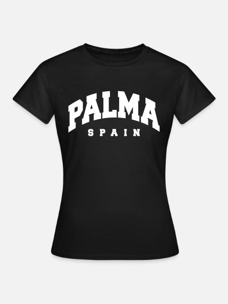 Palma - Frauen T-Shirt - Schwarz