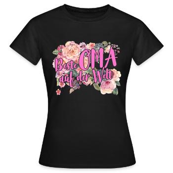 Best OMA - Women's T-Shirt - black - Front - AI Model Female 172 dark (172cm)