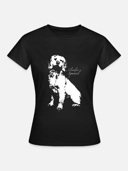Clumber Spaniel - Frauen T-Shirt - Schwarz