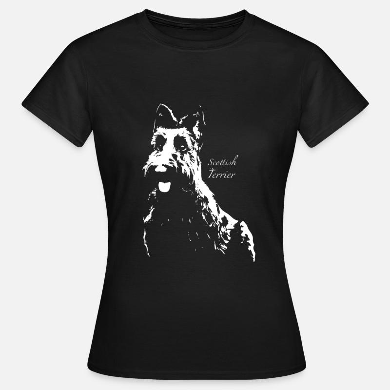 Scottish Terrier - Women's T-Shirt - black