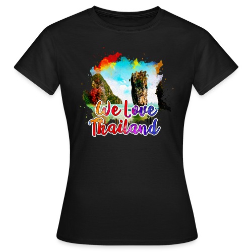Thailand Urlaub Phuket Beach - Frauen T-Shirt