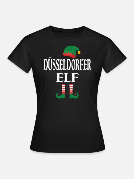 Düsseldorfer Elf - Frauen T-Shirt - Schwarz