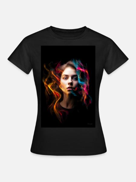 Sinnlich 4 - Frauen T-Shirt - Schwarz