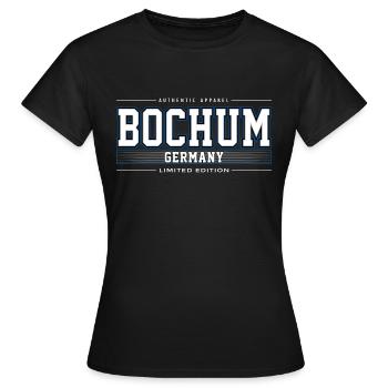 Bochum - T-shirt Femme - noir - Devant - AI Model Female 172 dark (172cm)