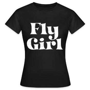 années quatre-vingt-dix - T-shirt Femme - noir - Devant - AI Model Female 172 dark (172cm)