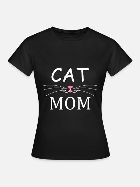 Chemise maman chat chats maman - T-shirt Femme - noir
