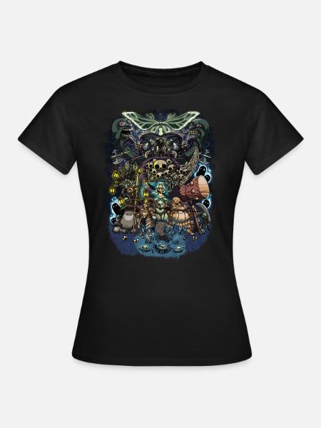 Knuffig - Frauen T-Shirt - Schwarz