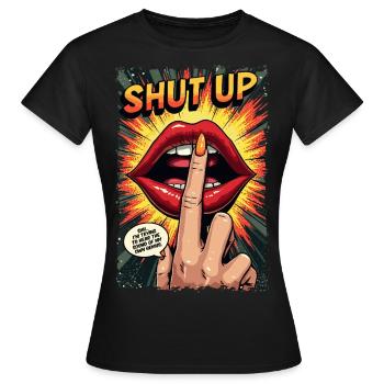 Mein eigenes Genie - Frauen T-Shirt - Schwarz - Vorne - AI Model Female 172 dark (172cm)