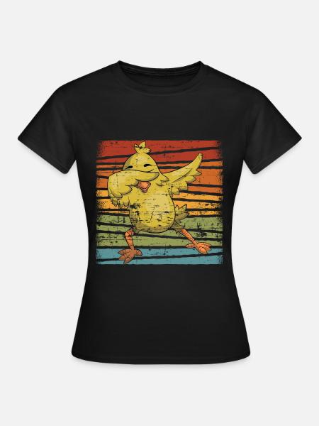 Huhn Hühner - Frauen T-Shirt - Schwarz