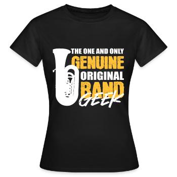 Band Geek Band Member Gift - Women's T-Shirt - black - Front - AI Model Female 172 dark (172cm)