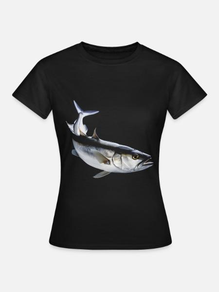 Schellfisch Fisch - Frauen T-Shirt - Schwarz