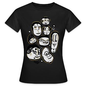 Do you like coffee?! - Frauen T-Shirt - Schwarz - Vorne - AI Model Female 172 dark (172cm)