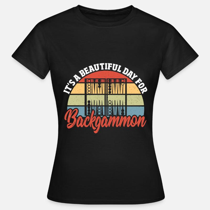 Backgammon - Women's T-Shirt - black