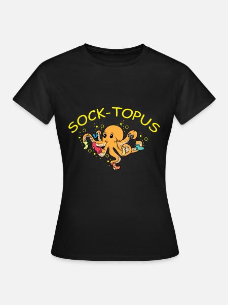 Sock-Topus Seller Gift - Women's T-Shirt - black