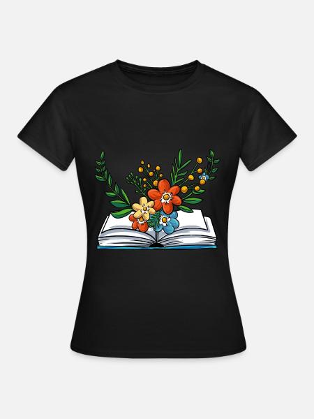 Lesen - Frauen T-Shirt - Schwarz