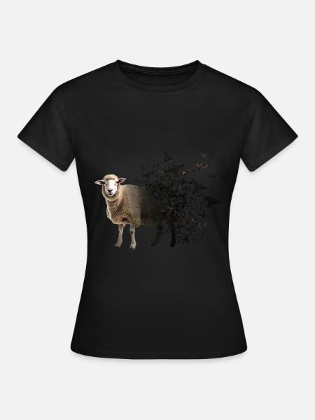 Sheep - Women's T-Shirt - black