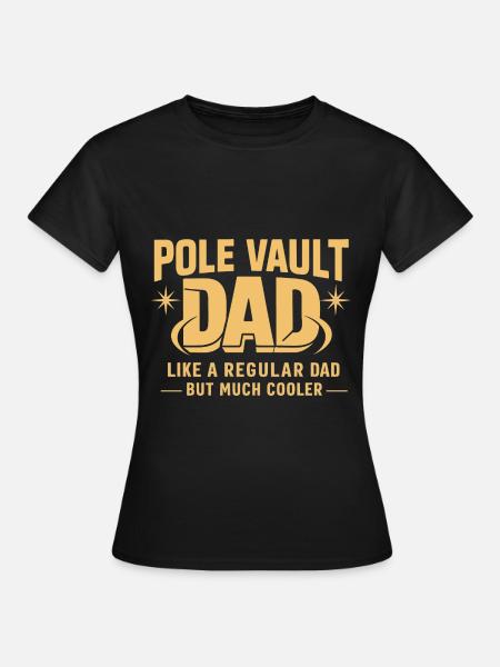 Stabhochspringer-Geschenk - Frauen T-Shirt - Schwarz