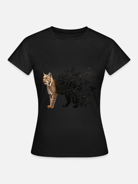 Luchs - T-shirt dam - svart
