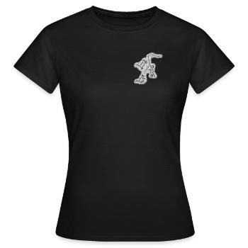 Verspielte Katzen - Frauen T-Shirt - Schwarz - Vorne - AI Model Female 172 dark (172cm)