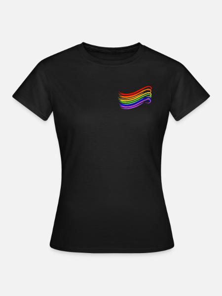 Homo - Frauen T-Shirt - Schwarz