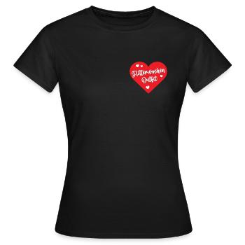 Flitterwochen Outfit Hochzeitsreise Reise Flittern - Frauen T-Shirt - Schwarz - Vorne - AI Model Female 172 dark (172cm)