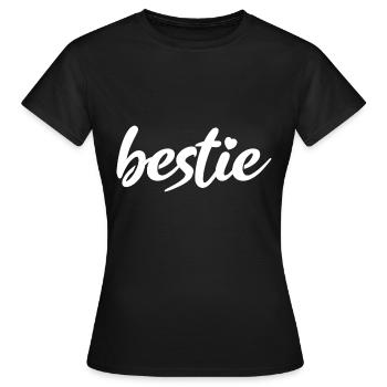 Meilleurs meilleurs cœurs - T-shirt Femme - noir - Devant - AI Model Female 172 dark (172cm)