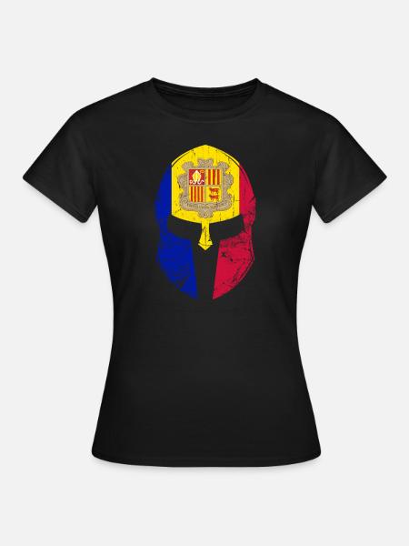 Andora - Dame-T-shirt - sort