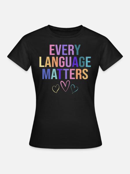 Ausbildung Bilingualer Humorlehrer - Frauen T-Shirt - Schwarz