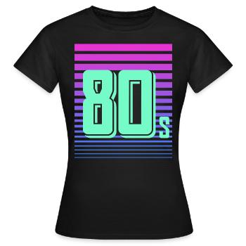 néon - T-shirt Femme - noir - Devant - AI Model Female 172 dark (172cm)